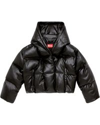 DIESEL - W-Illey Hooded Puffer Jacket - Lyst