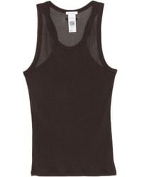 Acne Studios - Ribbed-Knit Tank Top - Lyst