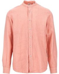 Aspesi - Long-Sleeve Shirt With Snap Closures - Lyst