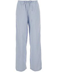 DUNST - Pajama String Check Pants - Lyst