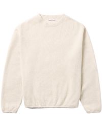 1989 STUDIO - Cut Knit Crewneck Sweater - Lyst