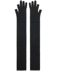 Rick Owens - Long Knit Gloves - Lyst