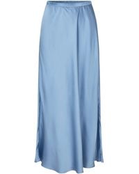 Samsøe & Samsøe - Elasticated Midi Skirt - Lyst