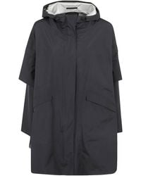 Herno - Long Sleeved Hooded Trench Coat - Lyst