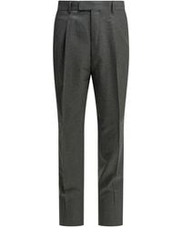 ZEGNA - Pleated Tailored Pants - Lyst