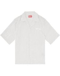 DIESEL - S-Mac Striped Short-Sleeve Shirt - Lyst