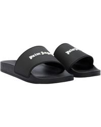 Palm Angels - Classic Logo Pool Sliders - Lyst