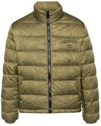 Versace - Barocco-Print Padded Jacket - Lyst
