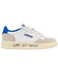Autry - Medalist Bicolor Low-Top Sneakers - Lyst