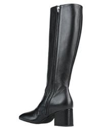 Marni - Minimal Square-Toe Leather Boots - Lyst
