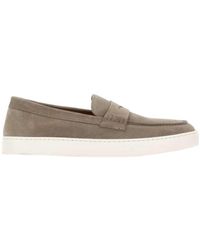 Doucal's - Penny Slip-On Loafers - Lyst