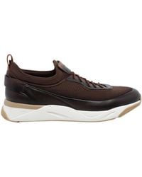 Santoni - Slip-On Sneakers - Lyst