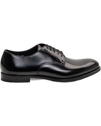 Doucal's - Polished Derby Shoes - Lyst