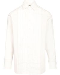 Paul Smith - Pleated Front Shirt - Lyst