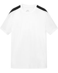 ARMANI EXCHANGE - Crew-Neck Short-Sleeved T-Shirt - Lyst