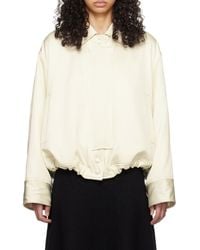 Jil Sander - Zippered Long-Sleeved Casual Jacket - Lyst
