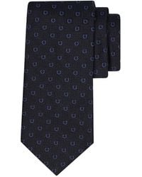 Ferragamo - Ferragamo Gancini Jacquard Tie - Lyst