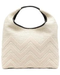 Missoni - Zigzag-Pattern Tote Bag - Lyst