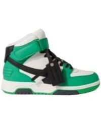 Off-White c/o Virgil Abloh - Out Of Office Hi-Top Sneakers - Lyst