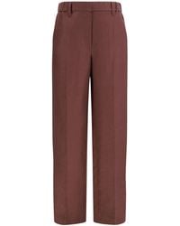 Brunello Cucinelli - Belt-Loop Pocket Trousers - Lyst