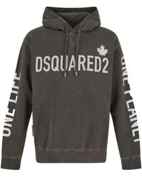 DSquared² - One Life Logo Printed Hoodie - Lyst