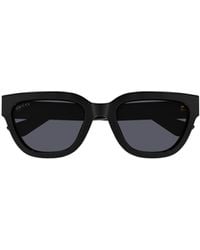 Gucci - Eyewear Cat-Eye Frame Sunglasses - Lyst