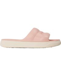 Moncler - Solid Color Pool Sliders - Lyst