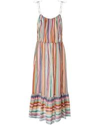 Missoni - Striped Strappy Dress - Lyst