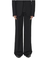 McQueen - Low-Rise Tailored Trousers - Lyst
