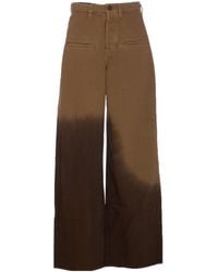 Uma Wang - Wide Leg Regular Fit Trousers With Pockets - Lyst