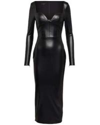 Alex Perry - Blade Sweetheart Midi Dress - Lyst