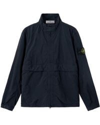 Stone Island - Stand Collar Zip Jacket - Lyst