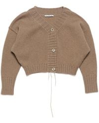 Acne Studios - V-Neck Buttoned Cardigan - Lyst
