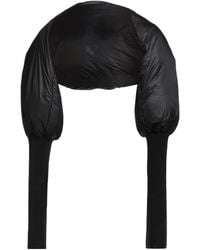 Rick Owens - Minimalist Solid Color Knit Down Jacket - Lyst