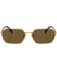 Prada - Eyewear Geometric Frame Sunglasses - Lyst