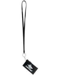 Balenciaga - Cash Logo Printed Lanyard Cardholder - Lyst