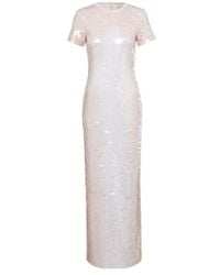 Sportmax - Sequined Jersey Maxi Dress - Lyst