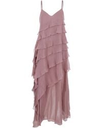 Antonelli - Marilyn Tiered-Ruffles Dress - Lyst