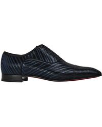 Christian Louboutin - Jacquard Design Business Casual Shoes - Lyst