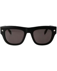 McQueen - Eyewear Square Frame Sunglasses - Lyst