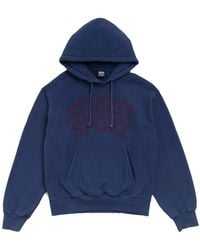 Stussy - Block Sport Hoodie Garment Dyed - Lyst
