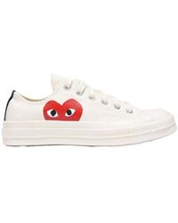 COMME DES GARÇONS PLAY - Low-Cut Casual Sneakers - Lyst