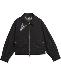 Barbour - Solid Color Casual Jacket - Lyst