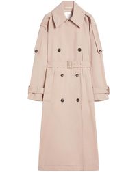 Sportmax - Double-Breasted Belted Jacket - Lyst