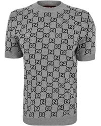 Gucci - Crew-Neck Knit Top - Lyst