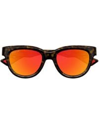 Gucci - Eyewear Rectangle Frame Sunglasses - Lyst