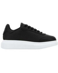 McQueen - Logo Detailed Lace-Up Sneakers - Lyst