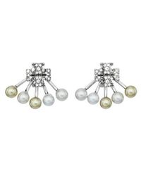 Tory Burch - Moondance Front-Back Earrings - Lyst