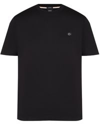BOSS - Boss C-Taut 01 Logo Patch T-Shirt - Lyst