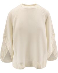 Max Mara - Ampex Crewneck Knitted Jumper - Lyst